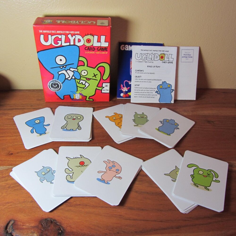3 for $55 - ugly dolls card game COMPLETE 2006 gamewright (W5032)